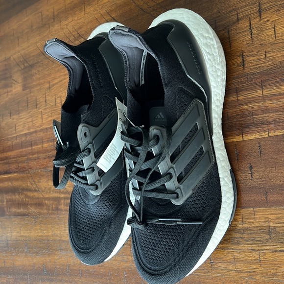 Adidas Ultraboost 21 Running Course a Pied FU0378 Black / White US 8 - Picture 10 of 10